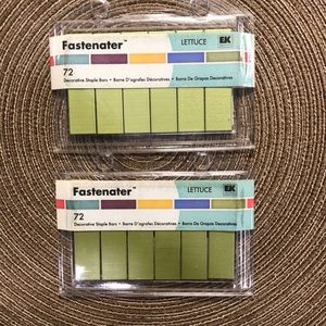 Fastenater Staple Bars Lettuce Green